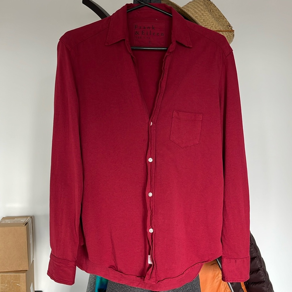 Frank& Eileen vintage TEE LAB soft cotton button down.